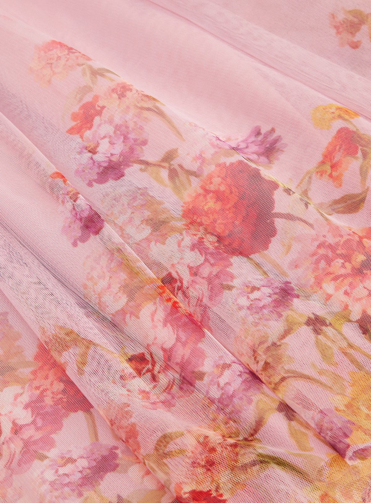 MONSOON Dahlia Floral Print Party Dress 8 years - Image 4 thumbnail
